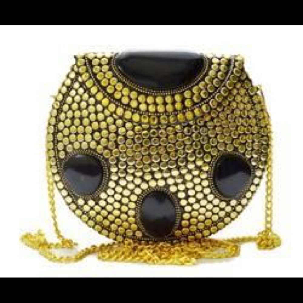 New Imported Metal Clutch purse